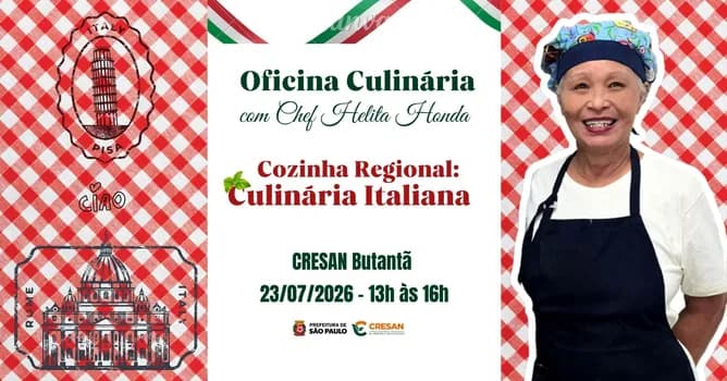 Imagem do Oficina Culinária: Cozinha Italiana