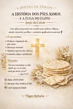 Imagem do OFICINA GASTRONOMICA DE PASCOA