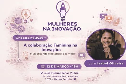 Imagem do Onboarding 2026 - Mulheres na Inovação ES