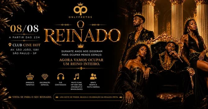 Imagem do OnlyPretos - O Reinado