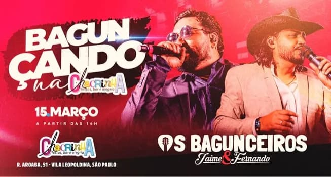 Imagem do OS BAGUNCEIROS :: FESTA SERTANEJA