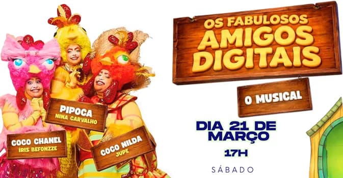 Imagem do Os Fabulosos Amigos Digitais