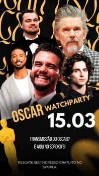 Imagem do Oscar WATCHPARTY