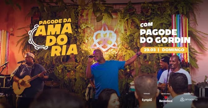 Imagem do Pagode da Amadoria com Pagode do Gordin
