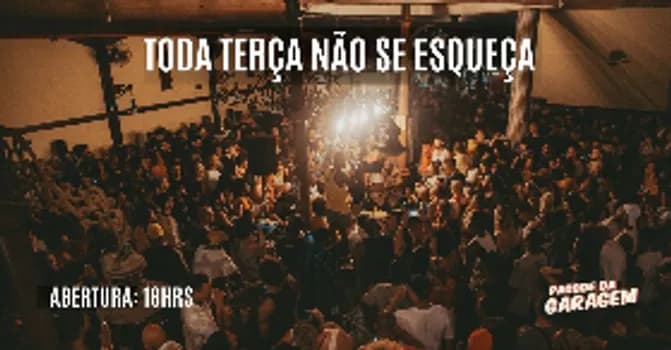 Imagem do Pagode da Garagem Toda Terça Não Se Esqueça
