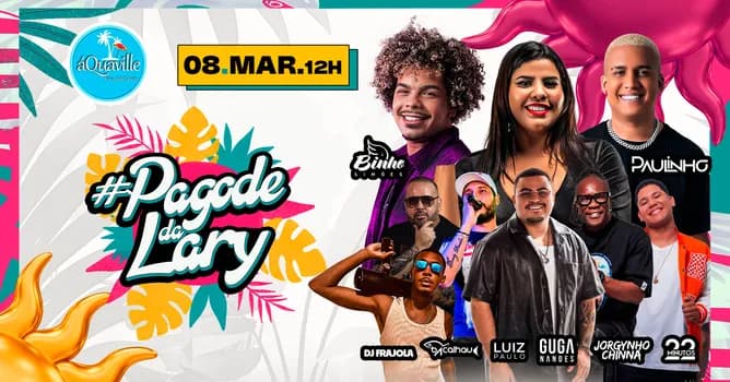 Imagem do PAGODE DA LARY - GRAVAÇÃO DO ÁUDIO VISUAL