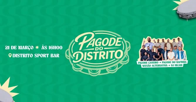 Imagem do Pagode do Distrito