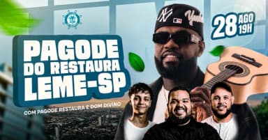 Pagode do Restaura- LEME SP em Leme