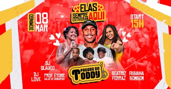 Imagem do Pagode do Toddy