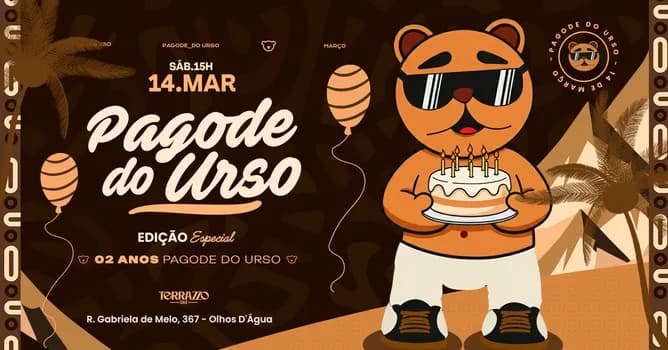 Imagem do PAGODE DO URSO | ESPECIAL 2 ANOS