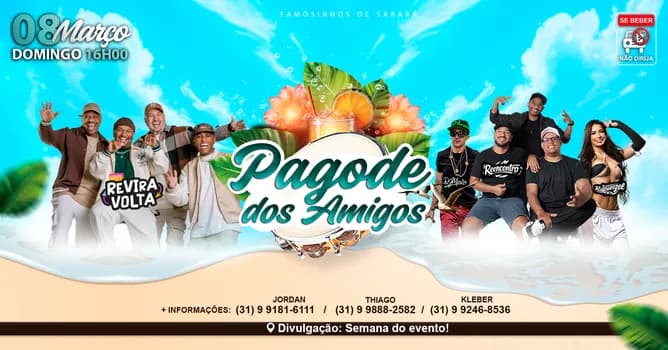 Imagem do Pagode dos Amigos