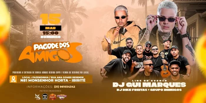 Imagem do PAGODE DOS AMIGOS