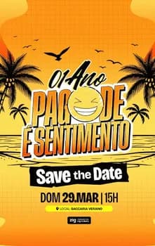 Imagem do Pagode É Sentimento  1 Ano