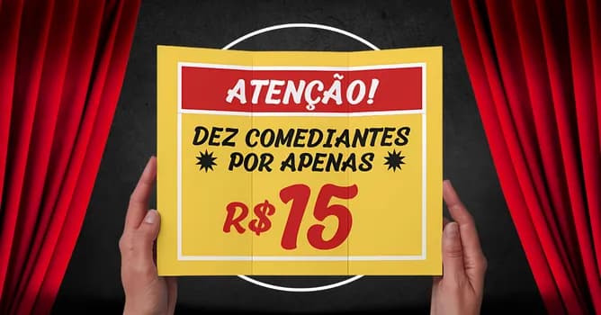 Imagem do Pague 15 Leve 10 - Stand Up em BH