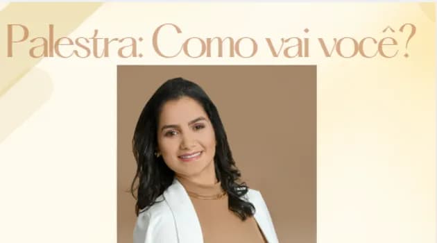 Imagem do PALESTRA: COMO VAI VOCÊ?