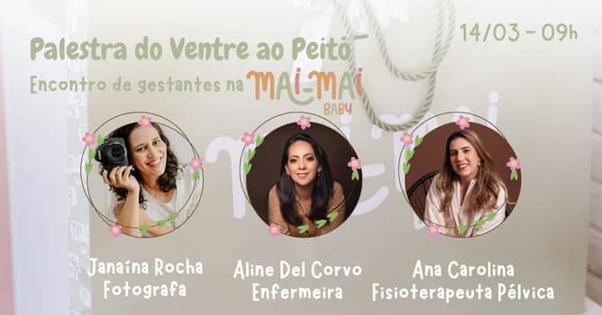 Imagem do Palestra do Ventre ao Peito