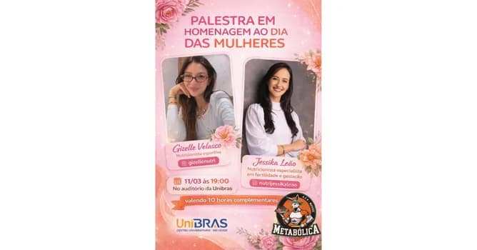 Imagem do Palestra em homenagem ao dia das mulheres