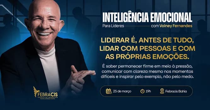 Imagem do PALESTRA INTELIGÊNCIA EMOCIONAL PARA LIDERES