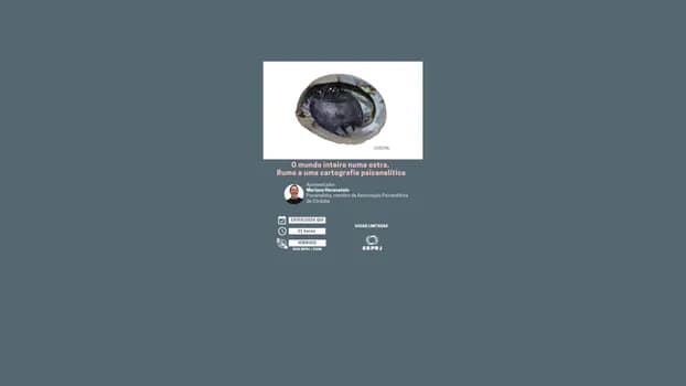 Imagem do Palestra Mariano Horenstein PRESENCIAL