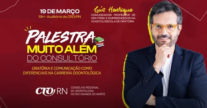 Imagem do PALESTRA: Muito além do consultório