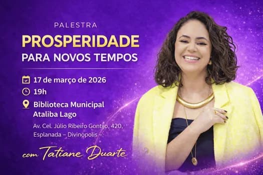 Imagem do Palestra - Prosperidade para Novos Tempos