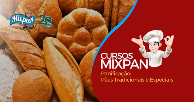 Imagem do Panificação: Pães Tradicionais e Especiais - Mixpan
