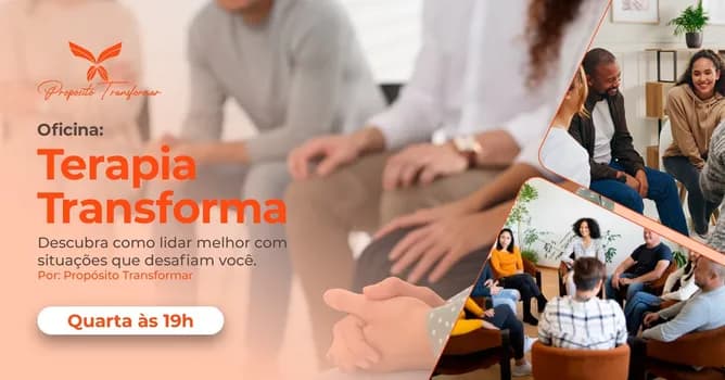 Imagem do Papo terapêutico: TERAPIA TRANSFORMA