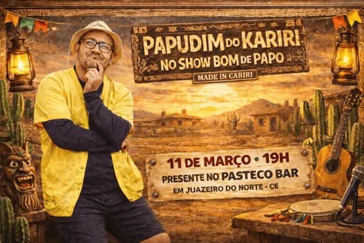 Imagem do PAPUDIM DO KARIRI EM "BOM DE PAPO - MADE IN CARIRI"