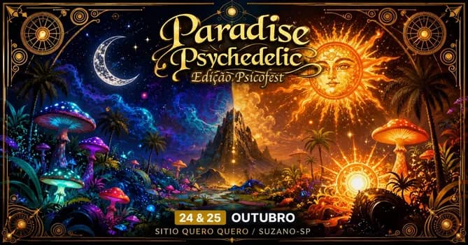 Imagem do PARADISE PSYCHEDELIC EDIÇÃO PSICOFEST