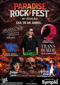Imagem do Paradise Rock Fest 4° EDIÇÃO