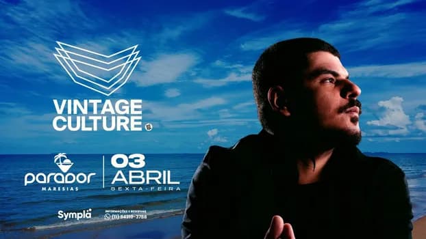Imagem do PARADOR MARESIAS | VINTAGE CULTURE |  03/04/26