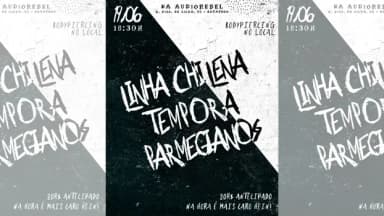 Parmegianos, Tempora e Linha Chilena em Rio de Janeiro