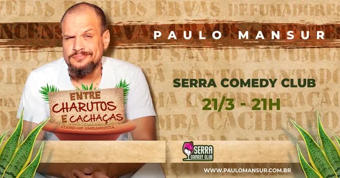 Imagem do PAULO MANSUR - ENTRE CHARUTOS E CACHAÇAS
