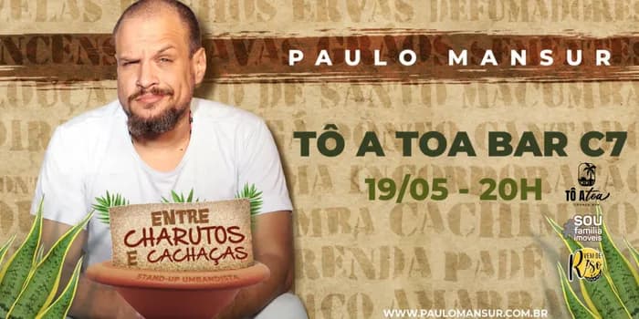 Imagem do PAULO MANSUR - ENTRE CHARUTOS E CACHAÇAS