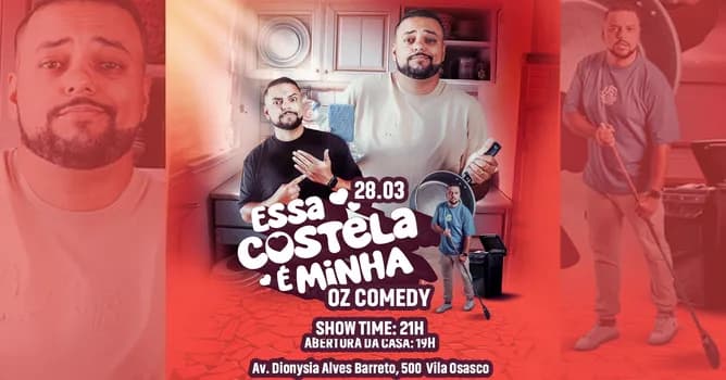 Imagem do PAULO ZAMPARO EM OSASCO - ESSA COSTELA É MINHA