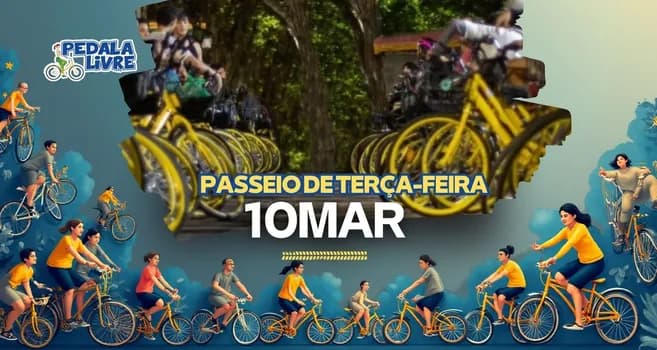 Imagem do Pedala Livre - Terça-feira 10/03/2026