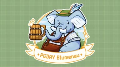 PGDay Blumenau 2026 em Blumenau