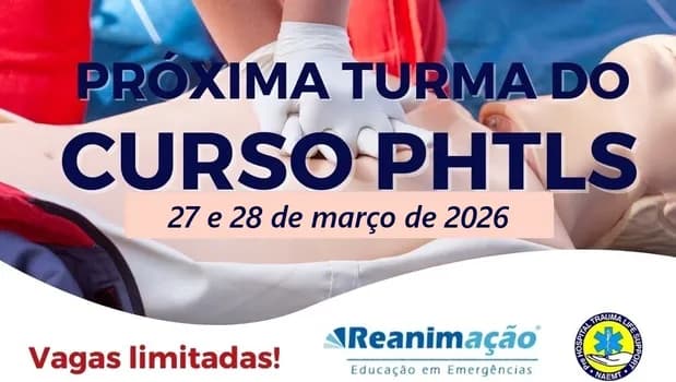 Imagem do PHTLS dias 27 e 28 de março de 2026