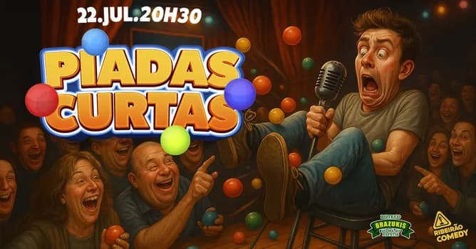 Imagem do PIADAS CURTAS no Ribeirão Comedy
