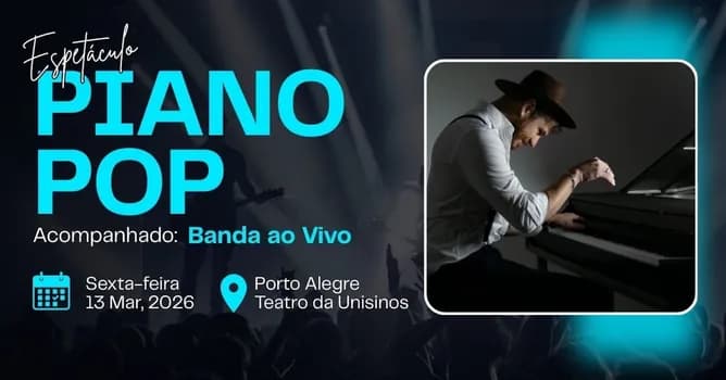 Imagem do PIANO POP e BANDA