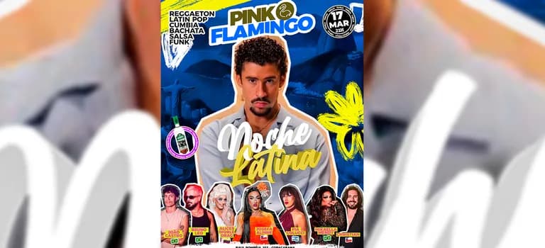Imagem do Pink Flamingo |Noche Latina  - Terça, 17 de Março
