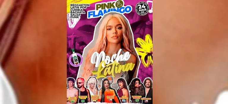 Imagem do Pink Flamingo |Noche Latina  - Terça, 24 de Março