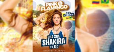 Pink Flamingo |Shakira no Rio |Domingo 03 de Maio em Rio de Janeiro