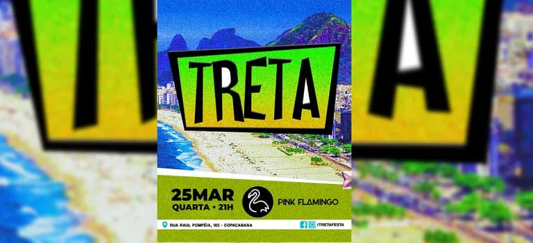Imagem do Pink Flamingo |Treta Festa  - Quarta, 25 de Março