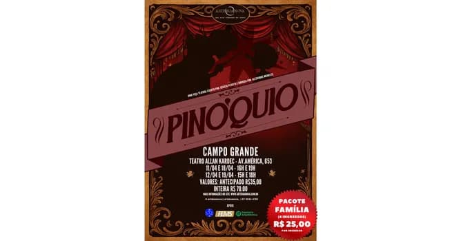 Imagem do Pinoquio - 19/04 18hs