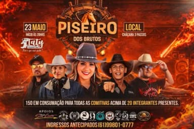 PISEIRO DOS BRUTOS em Águas Lindas de Goiás