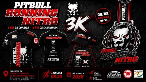 Imagem do PITBULL RUNNING NITRO 3KM
