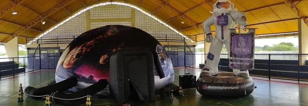 Imagem do Planetário Urânia na Escola!