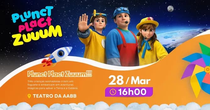 Imagem do PLUNCT PLACT ZUUUM!!! - O ESPETÁCULO