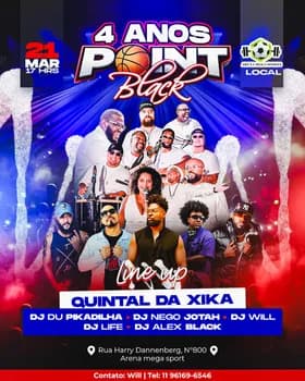 Imagem do Point Black - Aniversário de 04 Anos